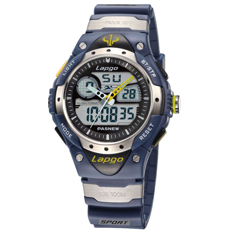 Dual display dual machine sports watch