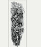 Waterproof full arm tattoo sticker