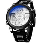 Dual movement quartz watch