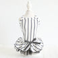 Pet striped dress