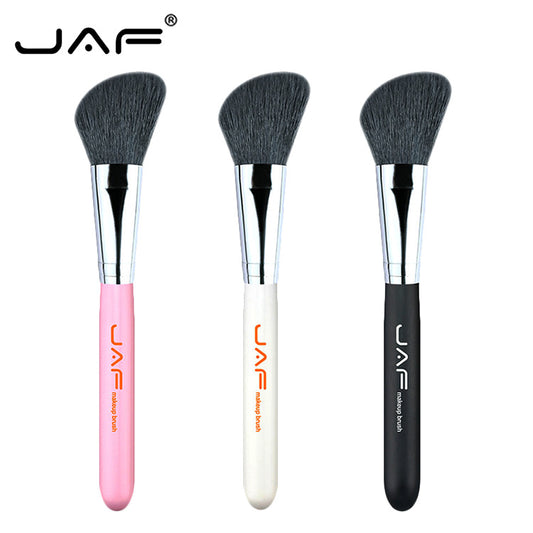JAF makeup brush Single oblique head blush brush Natural mountain wool Source new product 12GKYA Rouge brush