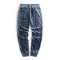 Street dance pants velvet upper body velvet casual pants high street pants pants men's pants pants sports men and women