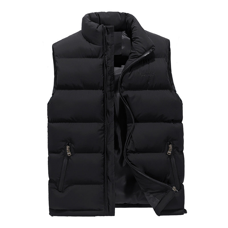 Fall And Winter Warm Down Cotton Vest Men
