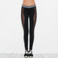 Mesh Leggings Plus Size Women's Yoga Pants