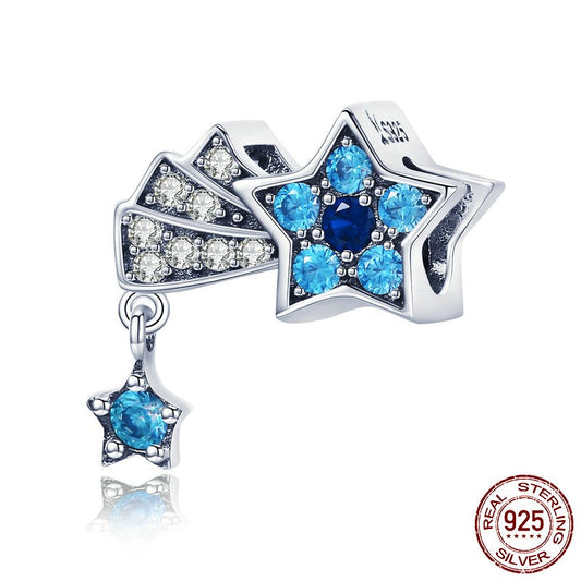 Diy Blue Devil's Eyes Loose Beads Bracelet Jewelry