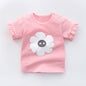 Summer Girl Baby Boy Bottoming Shirt