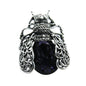 Glass Acrylic Golden Cicada Brooch Men And Women Same Style
