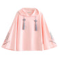 Women Floral Embroidery Hooded Sweatshirts Chinese Style