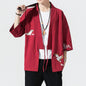 Kimono Cardigan Men Japanese Kimono Traditional Beach Thin Holiday