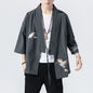 Kimono Cardigan Men Japanese Kimono Traditional Beach Thin Holiday