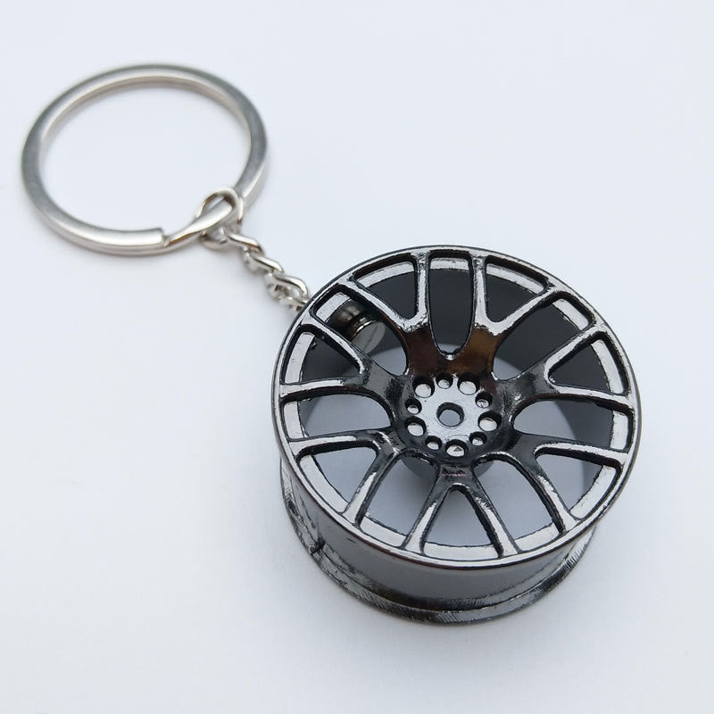 Car Tire Keychain