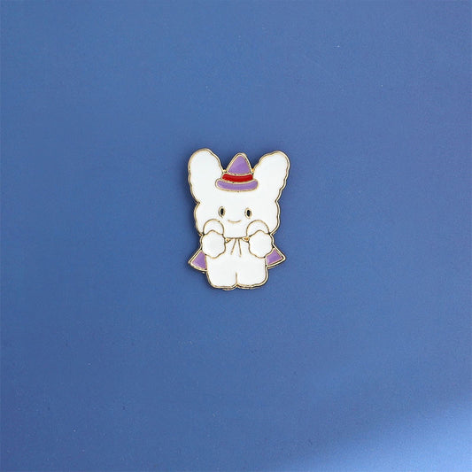 A Little Magic Bear Brooch Cute Japanese Cartoon Couple Badge Men''s And Women''s Pin Bag Decoration Fashion