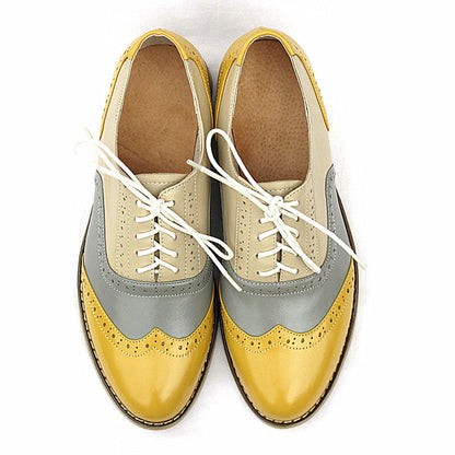 British Style Shoes Oxford Shoes Brock Women's Shoes Flat Shoes