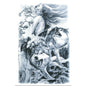 Full Back Tattoo Waterproof Big Picture Tattoo Stickers