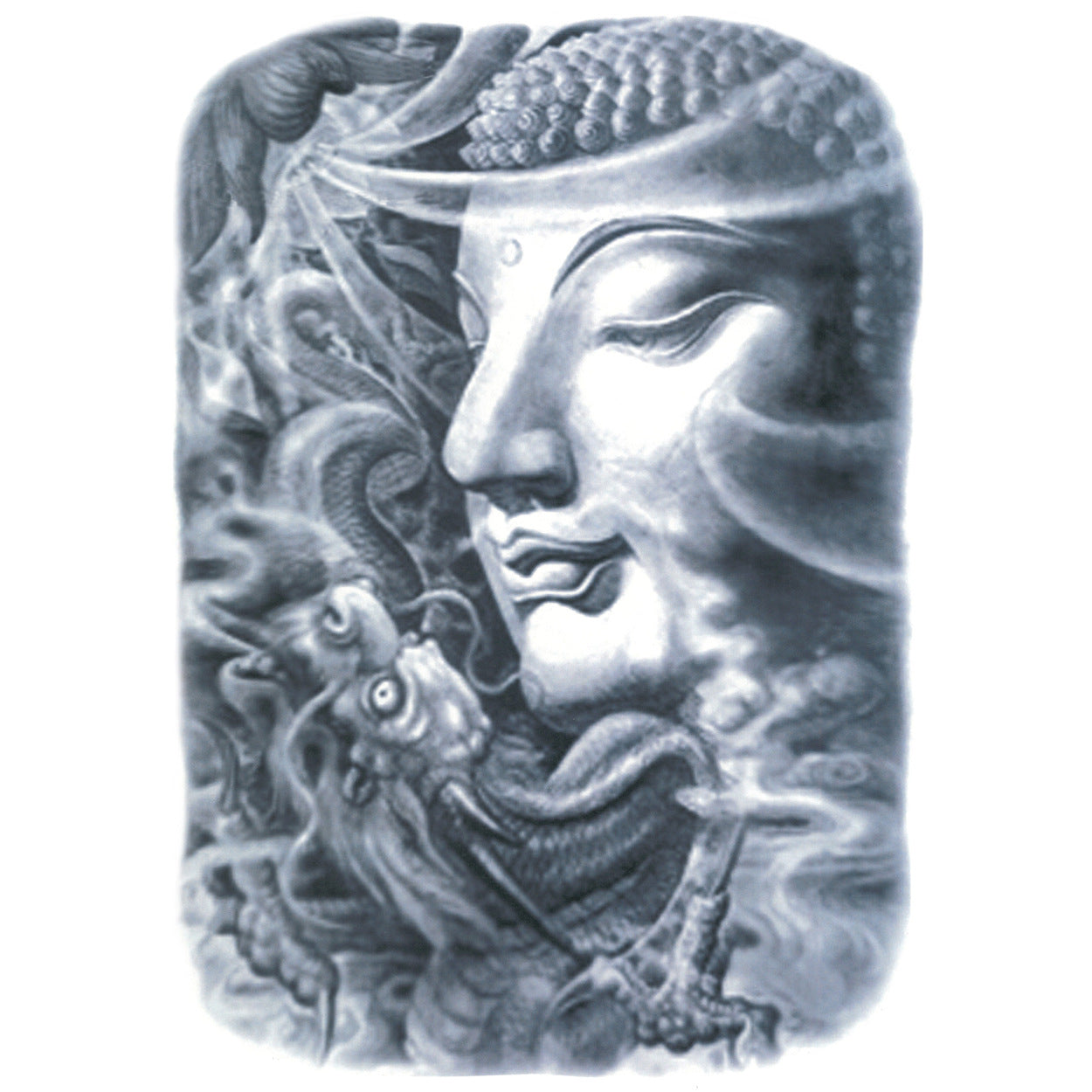 Full Back Tattoo Waterproof Big Picture Tattoo Stickers