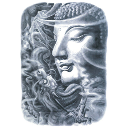 Full Back Tattoo Waterproof Big Picture Tattoo Stickers