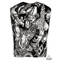 Full Back Tattoo Waterproof Big Picture Tattoo Stickers