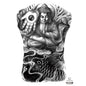 Full Back Tattoo Waterproof Big Picture Tattoo Stickers