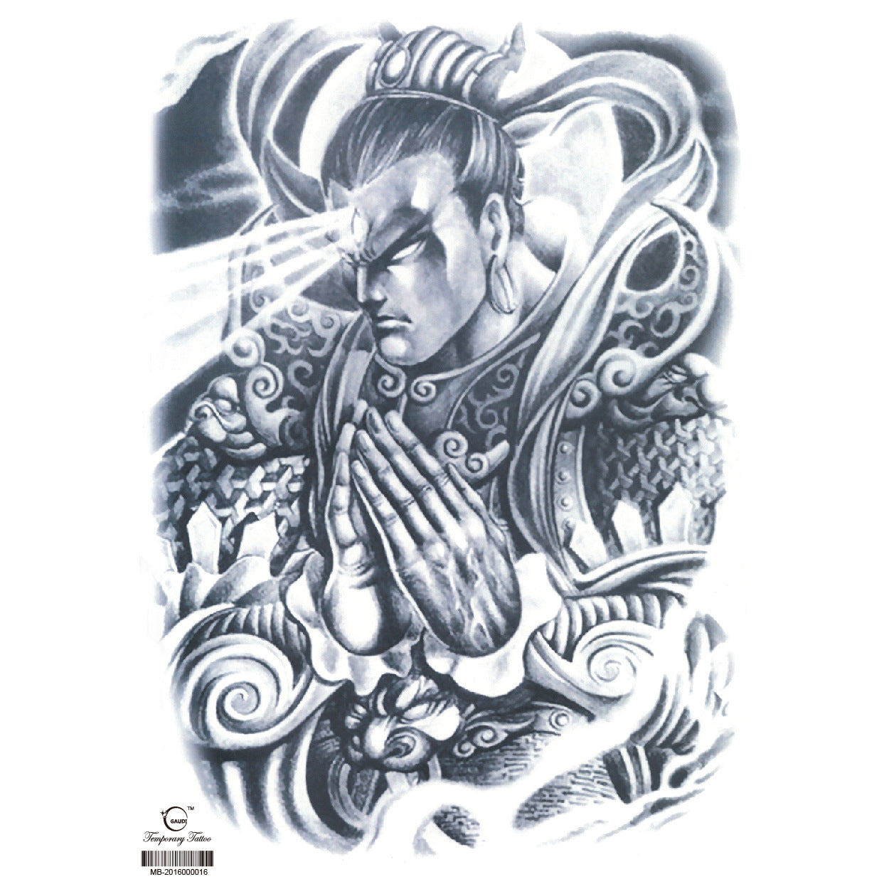 Full Back Tattoo Waterproof Big Picture Tattoo Stickers