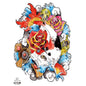 Full Back Tattoo Waterproof Big Picture Tattoo Stickers