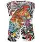 Full Back Tattoo Waterproof Big Picture Tattoo Stickers