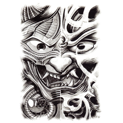 Full Back Tattoo Waterproof Big Picture Tattoo Stickers