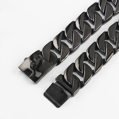 Pet Supplies Stainless Steel Casting Dog Chain Dog Necklace Bully Large Pet Collar