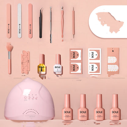Miss Sugar Manicure Kit Set Up Shop For Nail Polish, Beginners Professional Home
