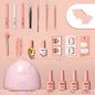 Miss Sugar Manicure Kit Set Up Shop For Nail Polish, Beginners Professional Home