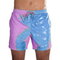 Magical Change Color Beach Shorts Summer Men Swimming Trunks Swimwear Swimsuit Quick Dry bathing shorts Beach Pant