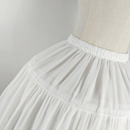 Free shipping Cosplay Fish-bone Short Skirt Lolita Carmen Slip Liner Cute Girls Skirts Adjustable Petticoat
