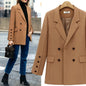Suit jacket wild loose mid-length women's suit