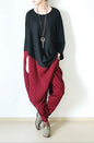 Linen Pants, Women Harem Pants