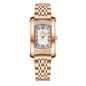 Affordable Luxury Fashion Waterproof Women's Square Quartz Wrist Watch