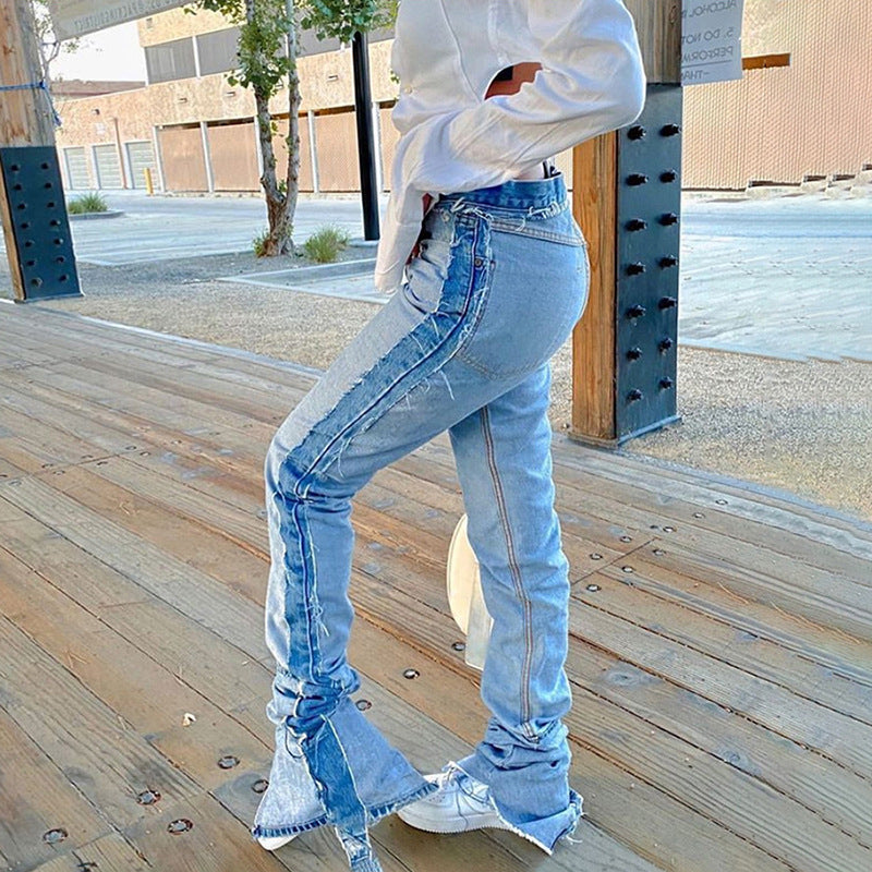 Net red style all-match jeans women