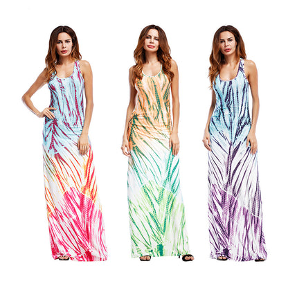 Long dress beach dress