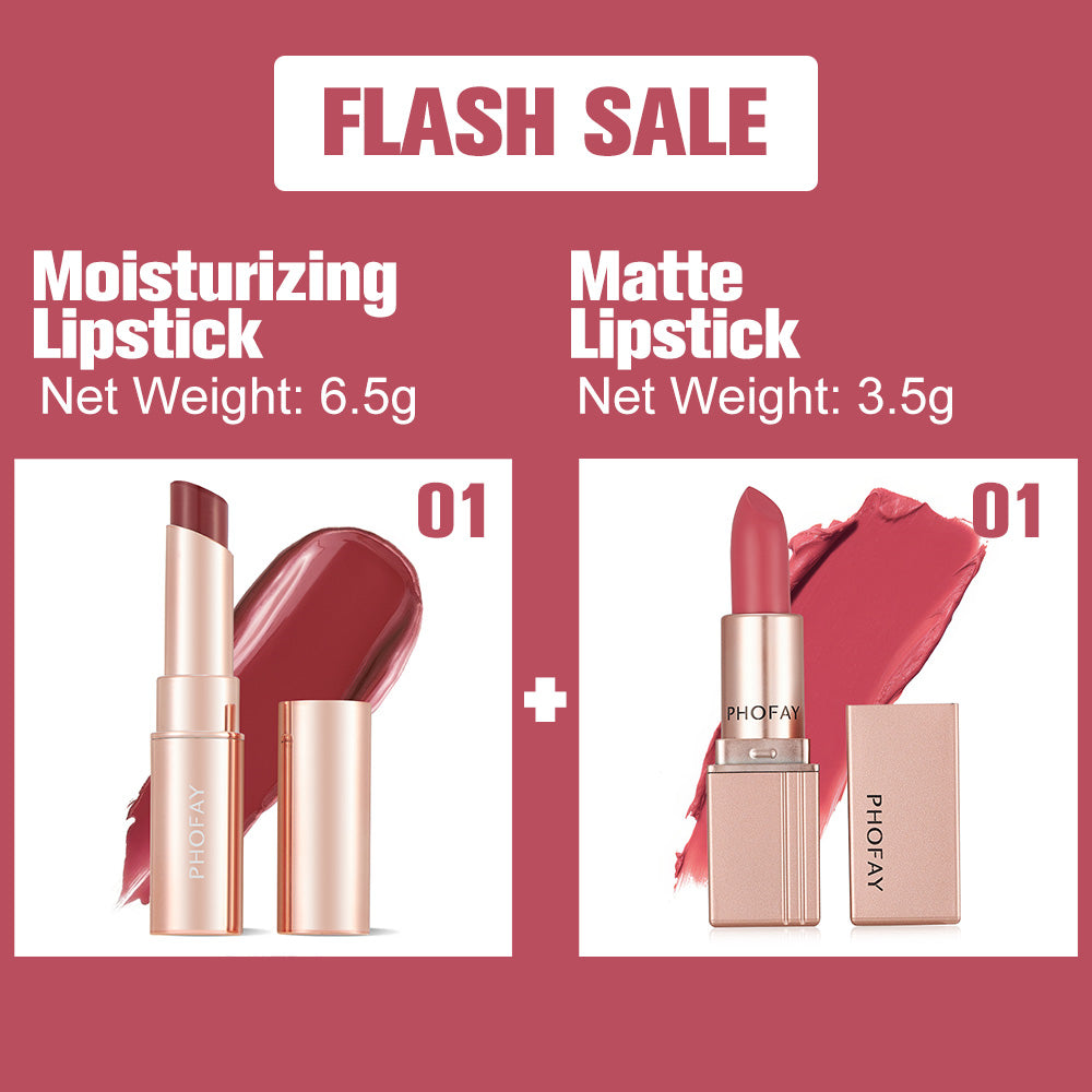 PHOFAY Moisturizing Lipstick And Matte Lipstick