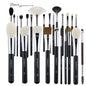 30 PCs Makeup Brush Set Soft Hair Eye Shadow Blush Face Powder Full Set