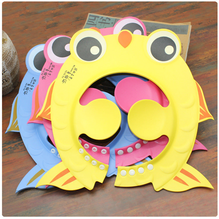 Children's shampoo cap