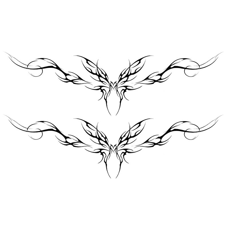 Couple's Sexy MAYMOE Pattern Tattoo Sticker