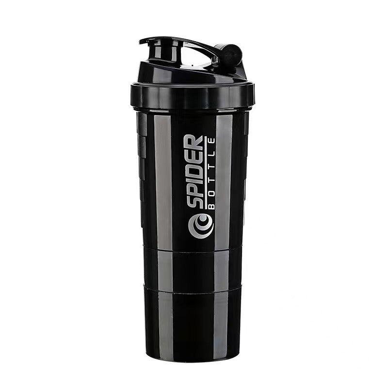 Three-layer 500ML Portable Protein Powder Shake Cup