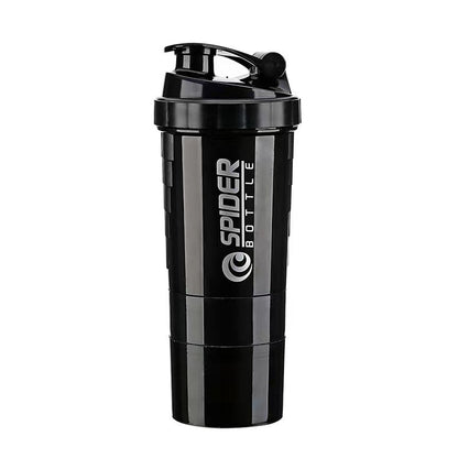 Three-layer 500ML Portable Protein Powder Shake Cup