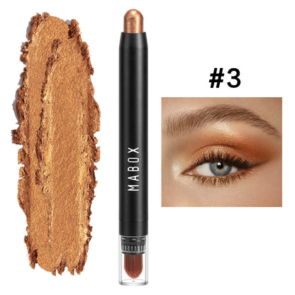MABOX Waterproof Eye Shadow Stick Eye Makeup Color Pearlescent Pen