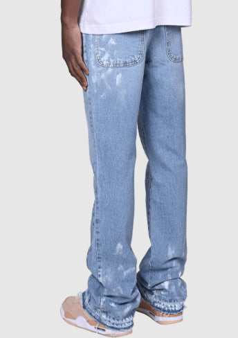 Men's Straight-leg Denim Pants Street Style
