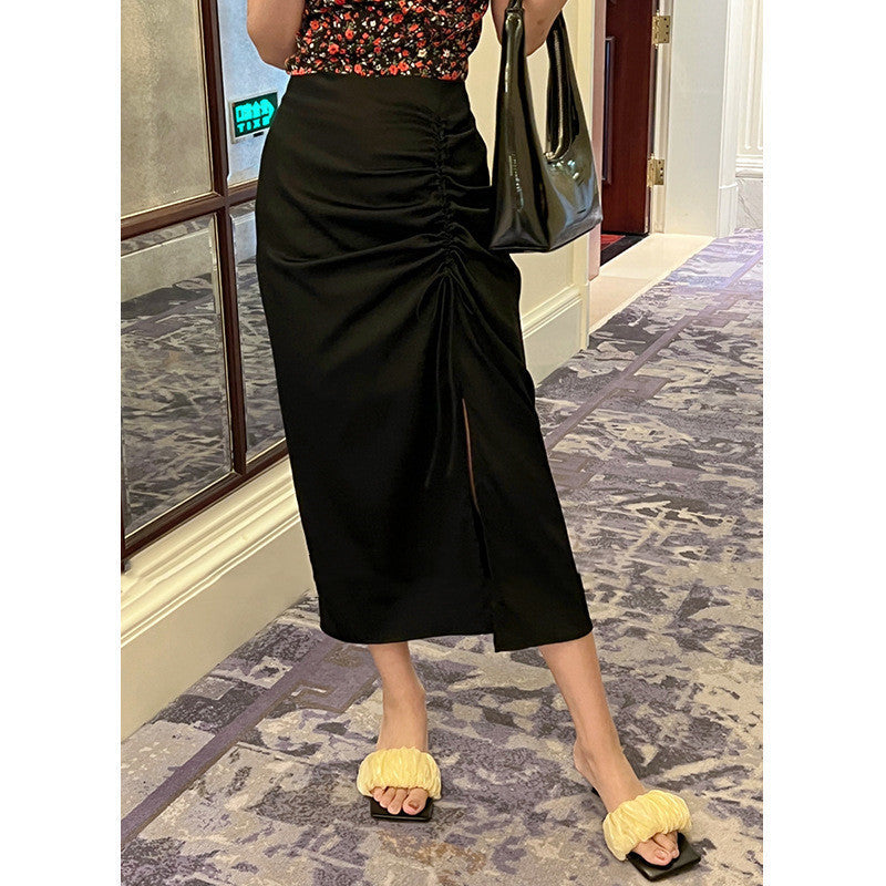 Black Suit Skirt Women's Sweater