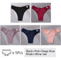 5Pcs Set Women Panties Cotton Underwear M-XL Comfo