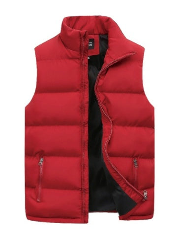 Fall And Winter Warm Down Cotton Vest Men