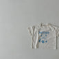 Three-color Infant Toddler Cartoon Bear Top Short-sleeved Casual T-shirt