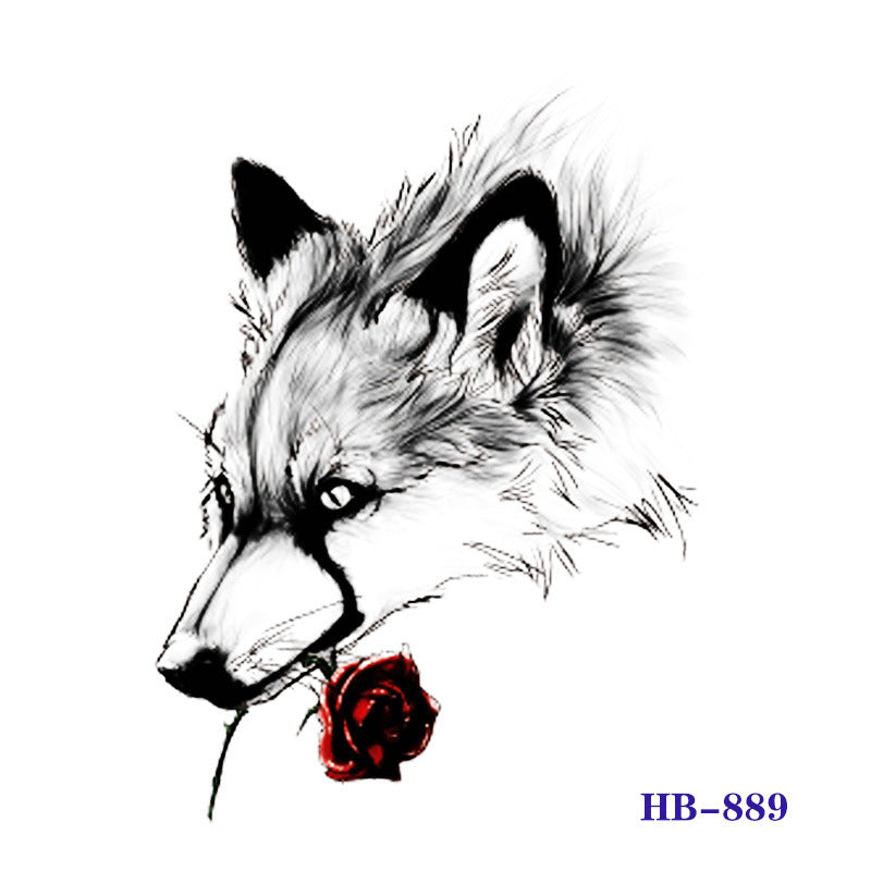 Waterproof tattoo stickers