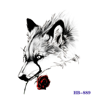 Waterproof tattoo stickers